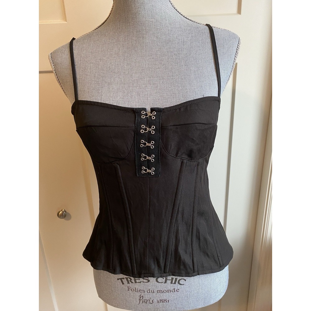 Pretty Little Thing Top Corset Bralette Lingerie Coquette Festival  USA 6 sku2